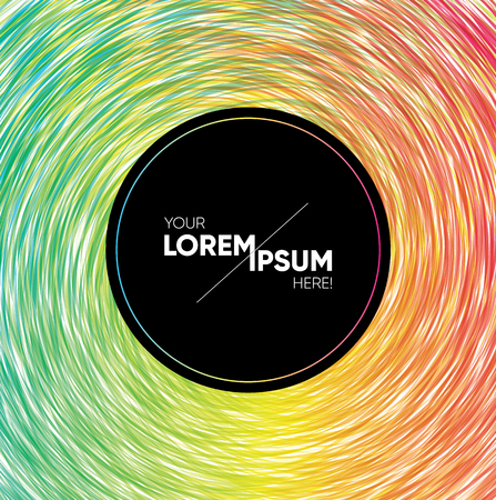 Colorful and vibrant vector background. Very striking. Ideal for motivational quotations.のイラスト素材