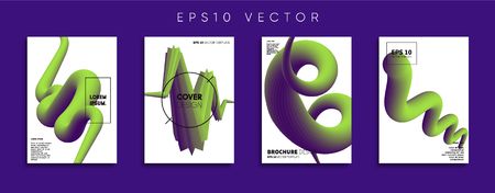 Vector cover designs. Future Poster template. Smartphone modern background set.のイラスト素材