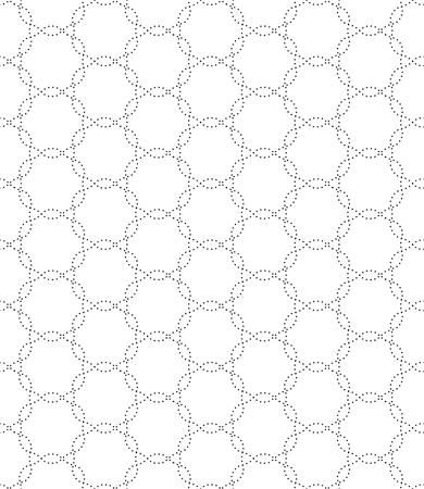 Repeating motif seamless pattern packing design.のイラスト素材