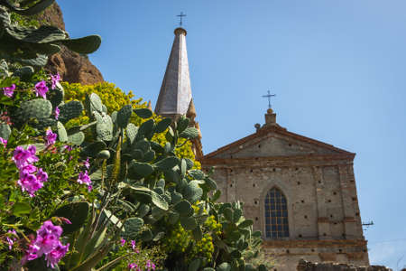 Church of Saint Apostles Peter and Paul. Chiesa dei Santi Pietro e Paolo, Pentedattilo, Calabria,...