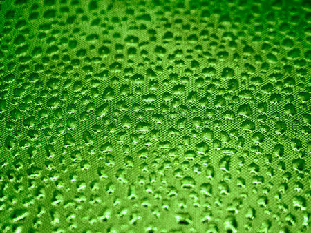 Abstract metallic green texture. There are a lot of bubbles on the lattice shiny background. Copy space.の写真素材