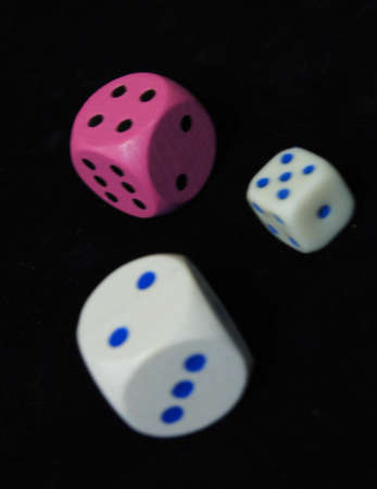 three dicesの写真素材
