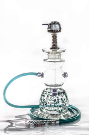 Hookah smoke in cafe & lounge barの写真素材