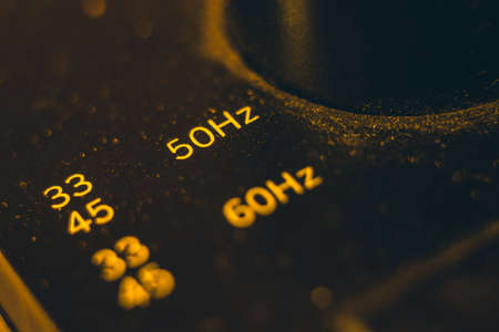 Dj turntables, mixing music, scratch clubの写真素材