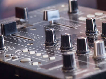 Dj Mixer, scratch, club, musicの写真素材