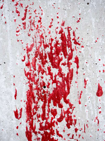 Traces of spray paint on the wallの写真素材