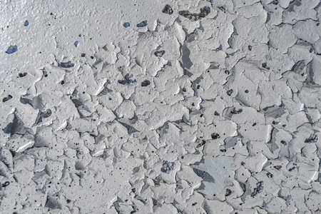 Texture of shabby paint on a concrete wallの写真素材
