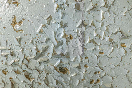 Texture of shabby paint on a concrete wall