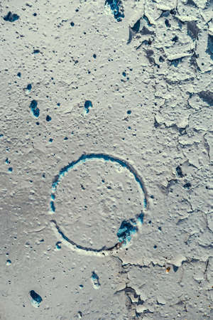 Texture of shabby paint on a concrete wall