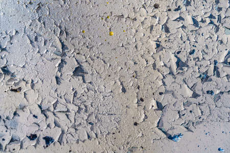 Texture of shabby paint on a concrete wallの写真素材