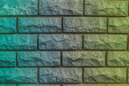 brick wall texture. an old wall of many bricks. backgroundの写真素材
