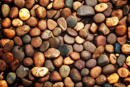 gravel floor  backgroundの写真素材