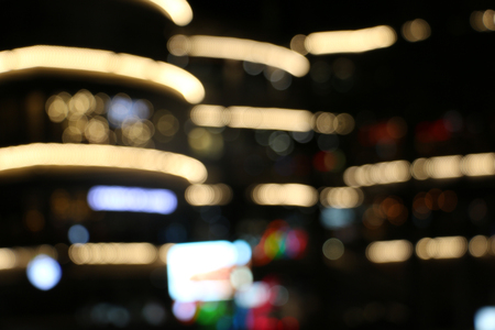 blurred light in the city ,blurred backgroundの写真素材