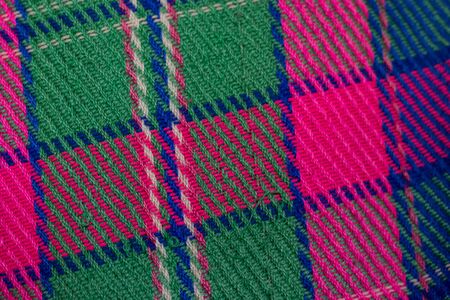 checkered plaidの写真素材