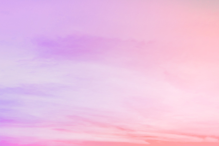 A soft cloud background with a pastel colored