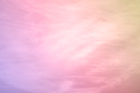 A soft sky with cloud background in pastel color