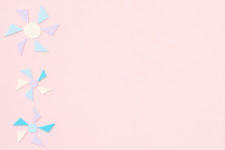 Abstract color paper and Creative colorful pastel paper background.の写真素材