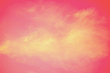 A soft sky with cloud background in pastel color