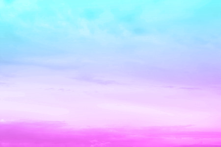 Abstract color pastel background, A soft sky with cloud background in pastel colorの写真素材