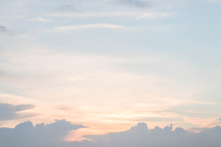 A soft cloud background ,blue sky with cloudの写真素材
