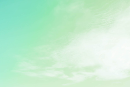 A soft sky with cloud background in pastel color,Abstract gradation color pastelの写真素材