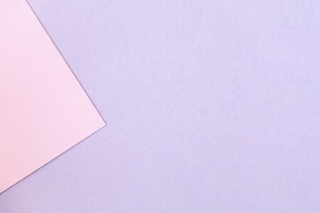 Creative colorful pastel paper background with two tone color