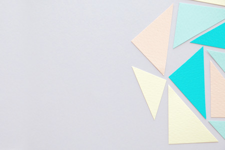 Abstract color paper and Creative colorful pastel paper backgroundの写真素材