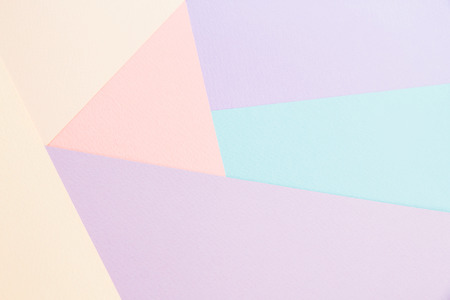 Abstract color paper and Creative colorful pastel paper backgroundの写真素材