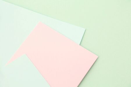 Abstract color paper and Creative colorful pastel paper backgroundの写真素材