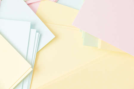 Abstract paper is colorful background,Creative design for pastel wallpaper.の写真素材