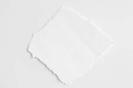 Mockup of a paper card on a gray background.の写真素材