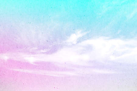 Soft cloudy is gradient pastel,Abstract sky background in sweet color.