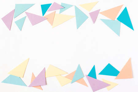 Abstract paper is colorful background, Creative design for pastel wallpaper.の写真素材