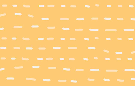 abstract vector doodle lines seamless pattern background - yellow and white