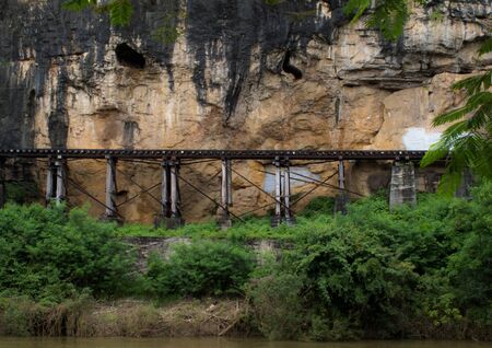 brigde of trainの写真素材