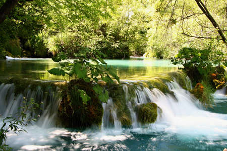 waterfallの写真素材