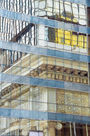 cityscape reflection