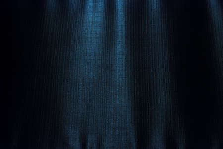Close up blue  fablic texture. Can be use for fashion design concept.の写真素材