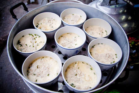 poached eggsの写真素材