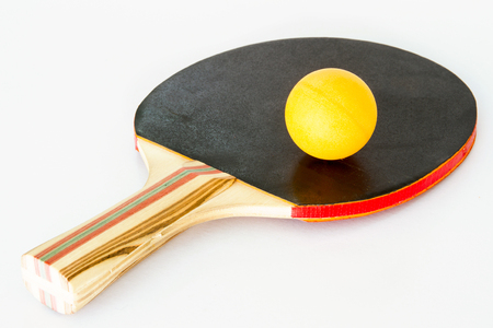 Table Tennis Equipmentの写真素材