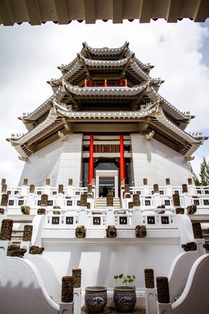Chinese White Castle in Thailandのeditorial素材