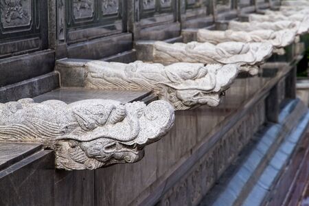Chinese style temple in Thailand.の写真素材