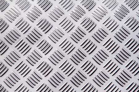 Metal background texture. Diamond plate.の写真素材