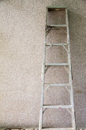 Step ladder on the wall.の写真素材