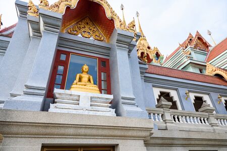 Prachuap Khiri Khan, Thailand - April, 17, 2017 : Wat Thang Sai on mountain Thongchai, The important temple in Baangrood, Prachuapkhirikhan Thailand.のeditorial素材