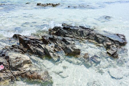 The Rocks in the seaの写真素材
