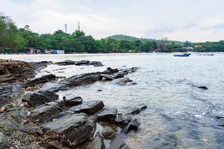 Rayong, Thailand - April, 28, 2017 : Landscape of beach Koh Samed island in Thailand,Amazing Thailand beachのeditorial素材