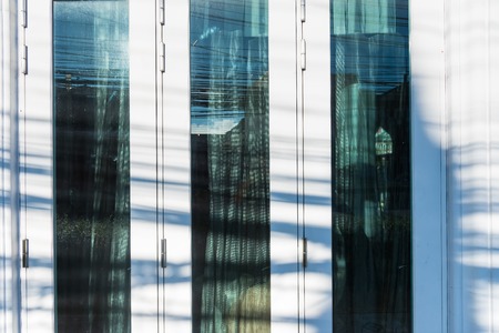 Window of modern architecture.Thailandの写真素材