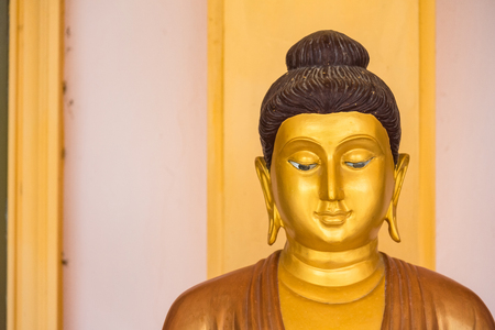 Phuket, Thailand - March, 30, 2019 : Buddhist statues of Wat Chalong in Phuket, Thailandのeditorial素材