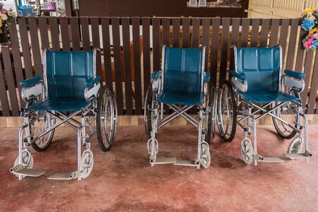 Patient hospital wheelchairの写真素材